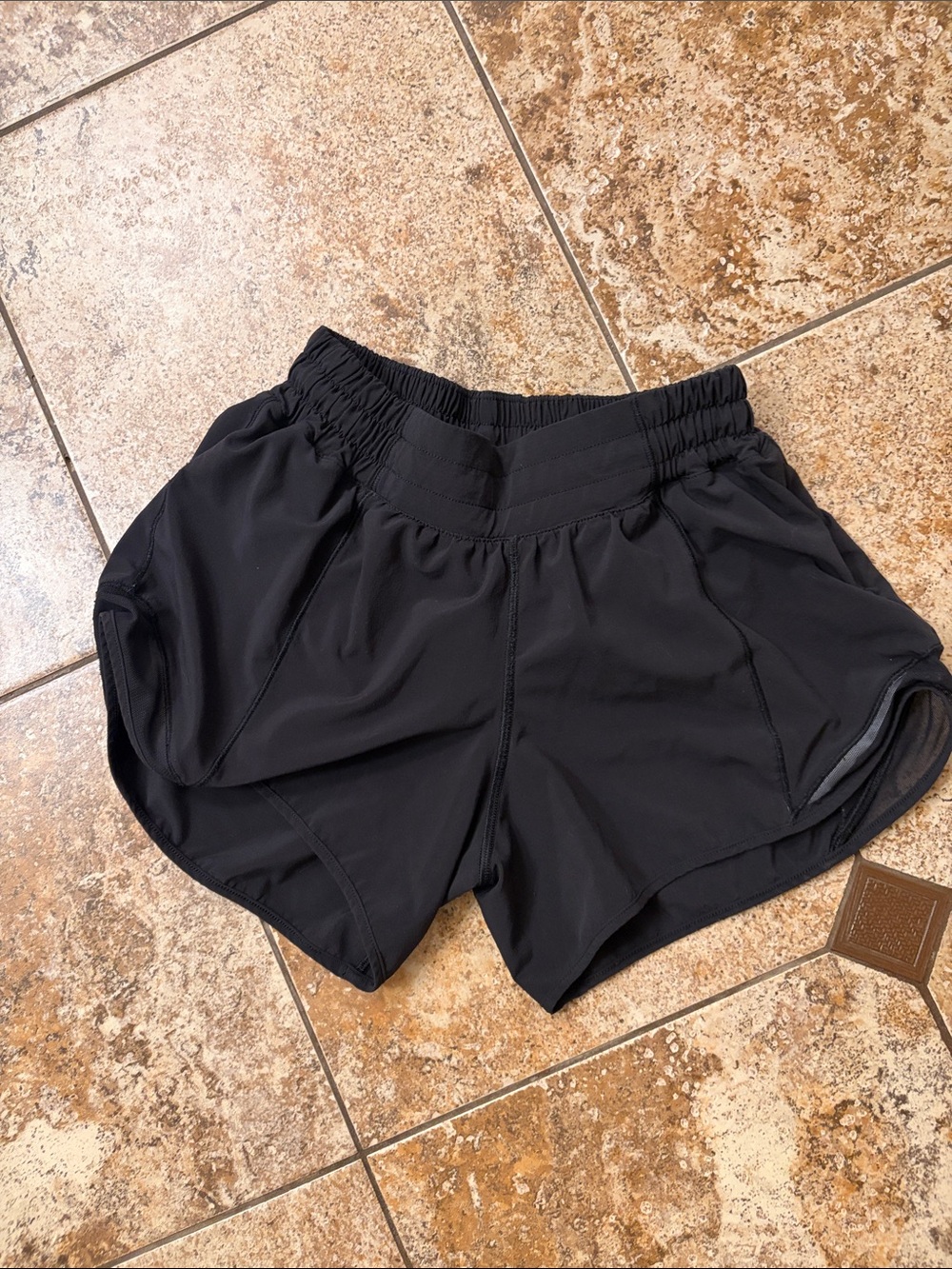 lululemon athletica Black Women's Running Shorts